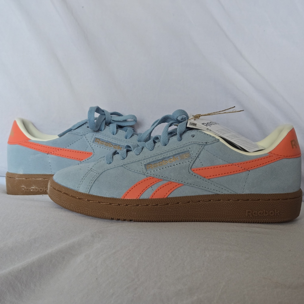 Reebok Blue and Orange Sneakers